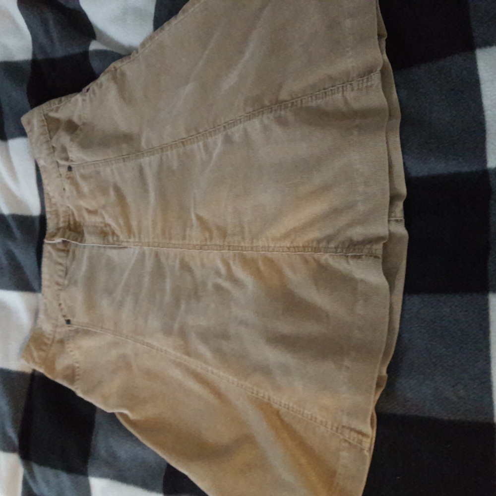 Gap vintage corduroy skirt tan